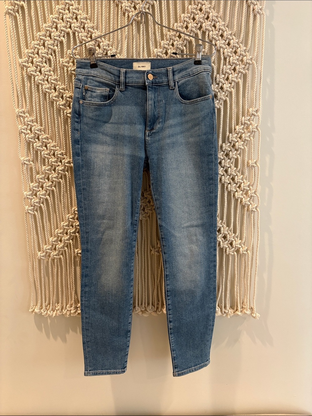 DL1961 Women's Florence Mid-Rise Skinny Jeans - Blue 28